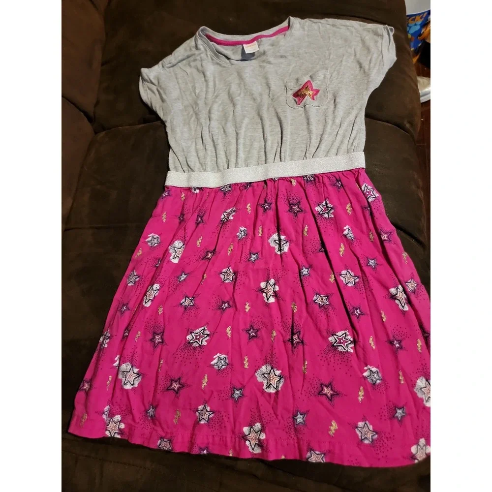 Gymboree‎ cosmic club back to school star dress and sweatshirt size 10 L